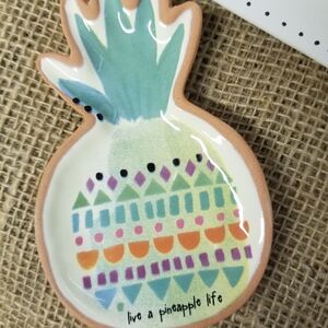 Live A Pineapple Life Trinket Dish